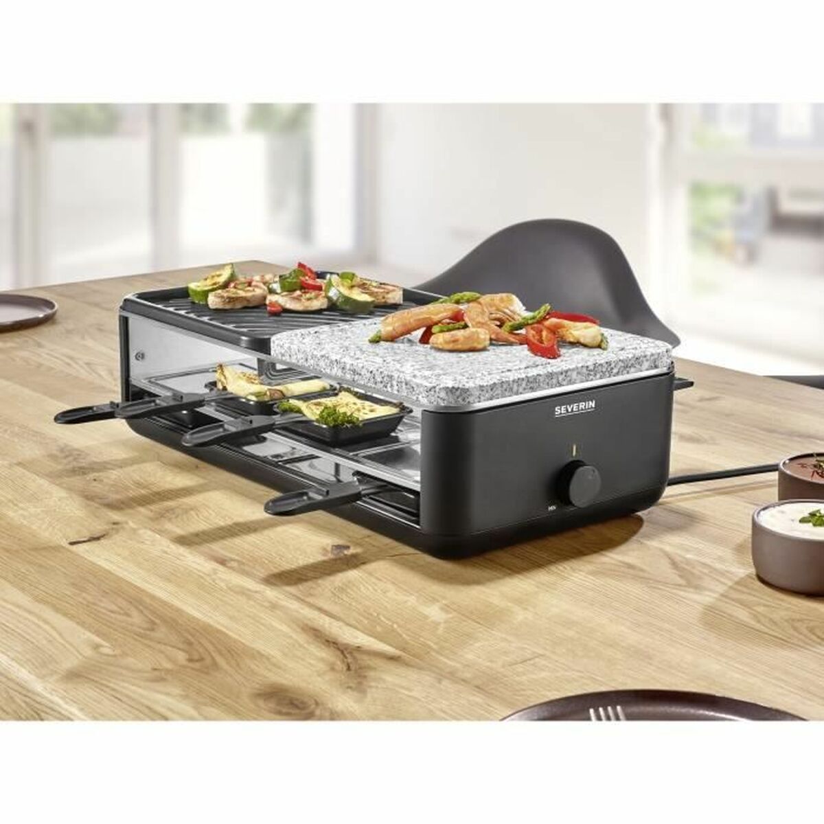 Raclette Severin RG2366 Nero noir 1300 W
